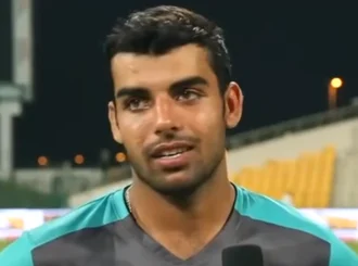 Shadab Khan height profile photo