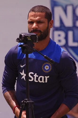 Shikhar Dhawan height profile photo