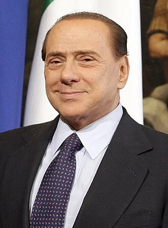 Silvio Berlusconi height profile photo