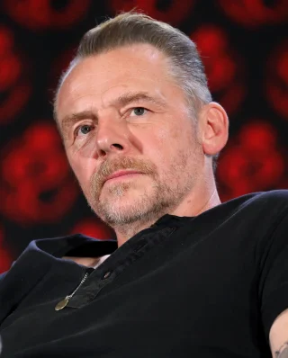 Simon Pegg height profile photo