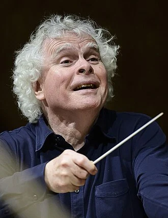 Simon Rattle height profile photo