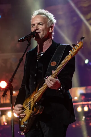 Sting (musician) height profile photo