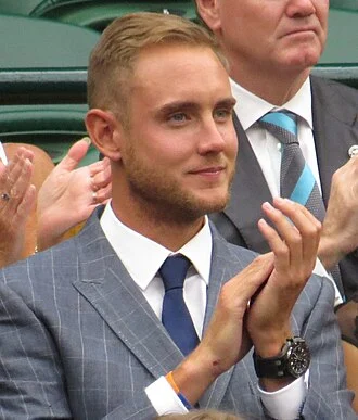 Stuart Broad height profile photo
