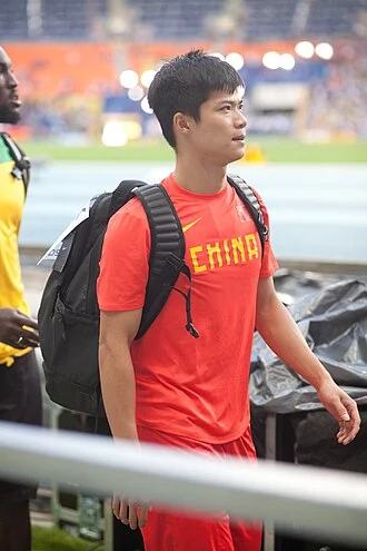 Su Bingtian height profile photo