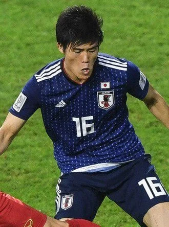 Takehiro Tomiyasu height profile photo