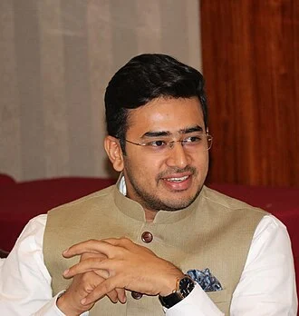 Tejasvi Surya height profile photo