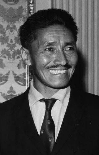 Tenzing Norgay height profile photo