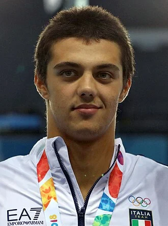 Thomas Ceccon height profile photo