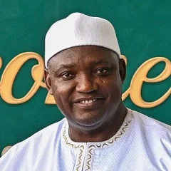 Adama Barrow height profile photo