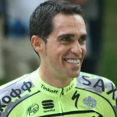 Alberto Contador height profile photo