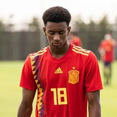 Alejandro Balde height profile photo