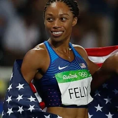 Allyson Felix height profile photo