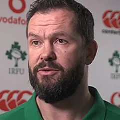 Andy Farrell height profile photo
