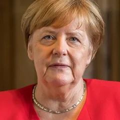 Angela Merkel height profile photo