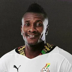 Asamoah Gyan height profile photo