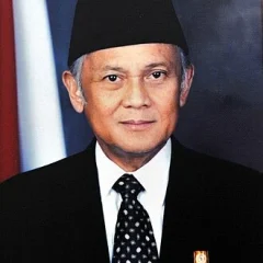 B. J. Habibie height profile photo