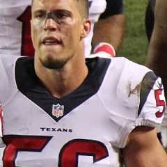 Brian Cushing height profile photo