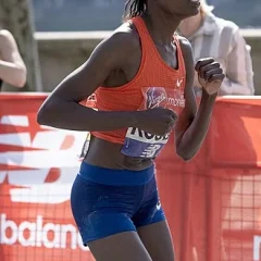 Brigid Kosgei height profile photo