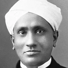 C. V. Raman height profile photo