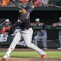 Carlos Santana (baseball) height profile photo
