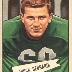 Chuck Bednarik height profile photo