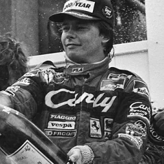 Didier Pironi height profile photo