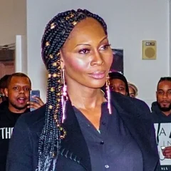 Dominique Jackson (model) height profile photo