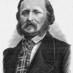 Édouard-Léon Scott de Martinville height profile photo