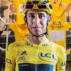 Egan Bernal height profile photo
