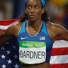 English Gardner height profile photo