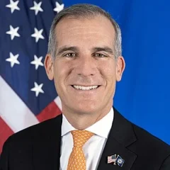 Eric Garcetti height profile photo