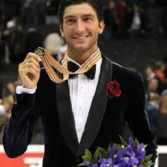 Evan Lysacek height profile photo