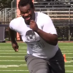 Evan Neal height profile photo