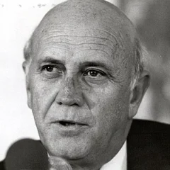 F. W. de Klerk height profile photo