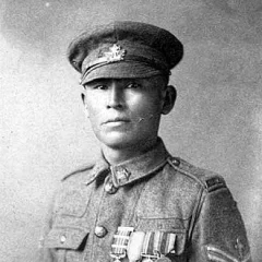 Francis Pegahmagabow height profile photo