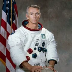 Gene Cernan height profile photo
