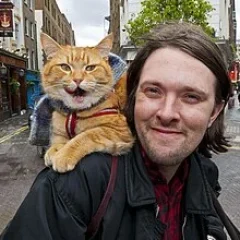 James Bowen (author) height profile photo