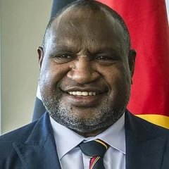 James Marape height profile photo