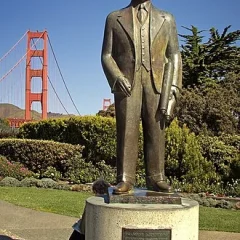 Joseph Strauss (engineer) height profile photo