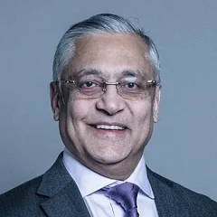 Kamlesh Patel, Baron Patel of Bradford height profile photo
