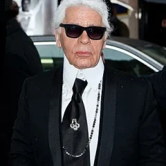 Karl Lagerfeld height profile photo