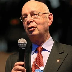 Klaus Schwab height profile photo