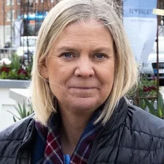 Magdalena Andersson height profile photo