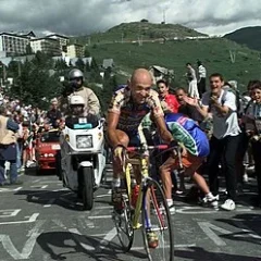 Marco Pantani height profile photo
