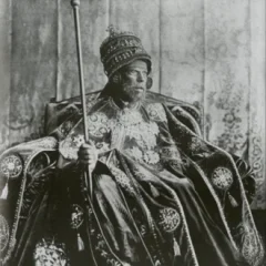 Menelik II height profile photo