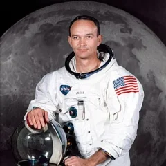 Michael Collins (astronaut) height profile photo