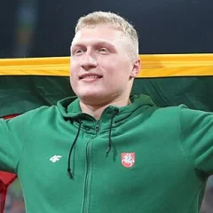 Mykolas Alekna height profile photo