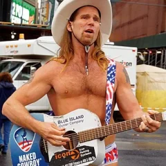 Naked Cowboy height profile photo