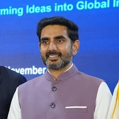 Nara Lokesh height profile photo