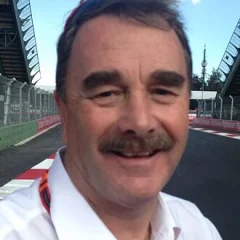 Nigel Mansell height profile photo
